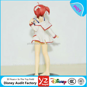 Pelo marrón sol niña PVC figura desnuda sexy chica anime figura - Product Image 1