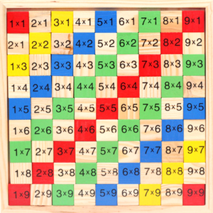 Tavola di Calcolo Matematica Montessori in Legno, Tavola di Moltiplicazione Creativa - Product Image 4