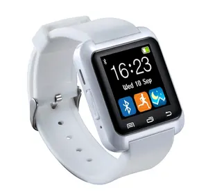 Hersteller Gute Qualität SIM Smart Watch Q18 mit Kamera Smartwatch für iPhone/Android V8 M3