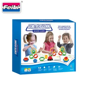 NEW indoor gioco da tavolo geometrica i giocatori ragionamento 1-3 bambini educational toyskid gioco da tavolo