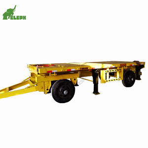 <span class=keywords><strong>Remorque</strong></span> à 4 roues squelette de camion de remorquage de barre de traction de 20 40 pieds - Product Image 5