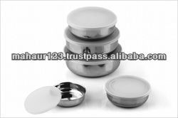 Marmite industrielle de qualité alimentaire Outils de cuisine de grande capacité Couvercle en acier inoxydable Caractéristiques métalliques Ustensiles de cuisine Ensemble - Product Image 6