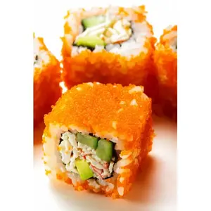 Tobiko-pescado volador de Frozen, producto en oferta, saludable, sazonado, kaluunka, BRC, Ebiko