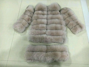 Cappotto Invernale da Donna in Vera Pelliccia di Volpe, Giacca Sexy in Pelliccia di Volpe - Product Image 6