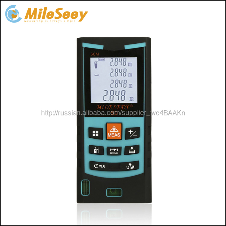 Mileseey S9 цифровой рулетка лазерный дальномер 60 М Цена