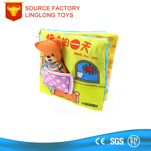 Bebé niños de mano durmiendo Teddy Rustling <span class=keywords><strong>libros</strong></span> de tela infantil - Product Image 3