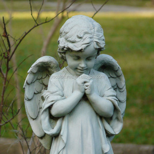 Venta Caliente, Estatuas de Ángeles Niños Rezando para Jardín, de Piedra, Fabricadas en China - Product Image 3