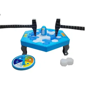 Piège à balles pingouin, jeu de plein air pour enfants, économie de glace, sur blocs de glace, jeux de fête interactifs pour la famille