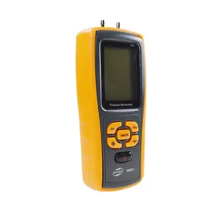 BENETECH GM511 Pengukur Tekanan, Manometer Digital Manometer Tekanan Gas Manometer untuk Pengukuran Tekanan