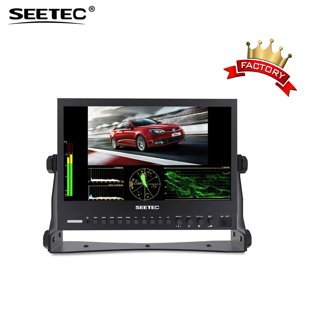 SEETEC 13.3 inch SDI production vector scope waveform monitor for video editing