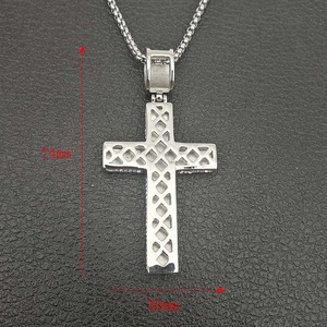 Uxury-pendientes eligiosos de cross, ropa de deporte sin costuras - Product Image 6