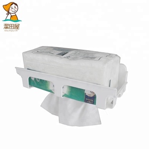 Estante de almacenamiento de baño multifunción, soporte de papel de seda de plástico ABS ecológico impermeable extraíble para el hogar - Product Image 2