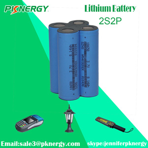 7.4 V lithium batterie 5200 mah 6000 mah 18650 2s2p li-ion batterie 7.2 V pour éclairage - Product Image 2