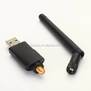 Adaptor Lan Nirkabel USB 300M WiFi, Kartu Jaringan Nirkabel Dongle Adaptor WiFi