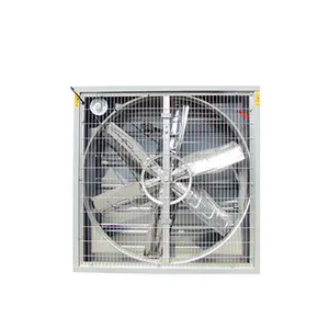 Ventilateur d'extraction, système de ventilation pour serre, conduit par courroie