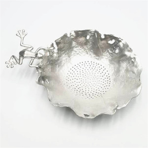 Wholesale 2021 Newest Multiple Style Leaves Metal <strong>Tin</strong> <strong>Tea</strong> Leaf Filter <strong>Tea</strong> Strainer <strong>Set</strong> Kung Fu <strong>Tea</strong> <strong>Set</strong> - Product Image 3
