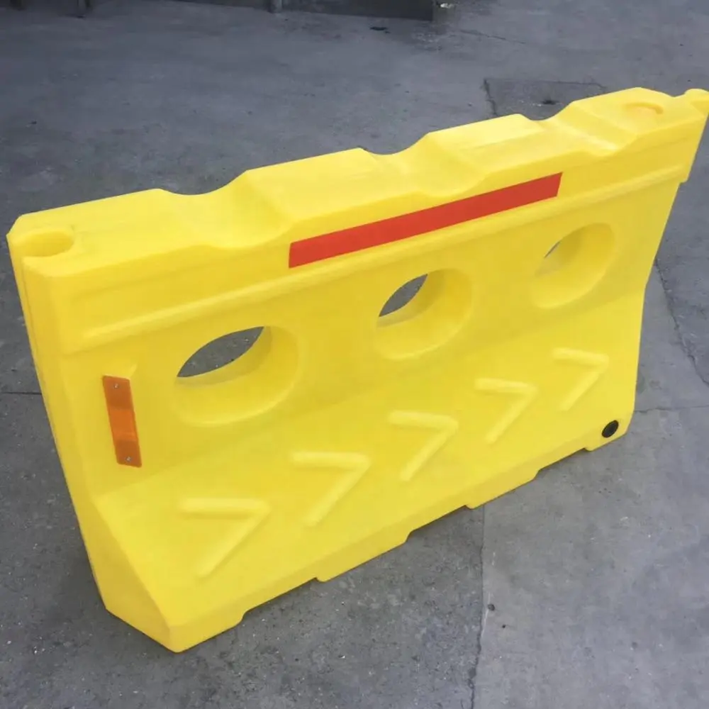 200 cm lange Plastic Water Gevulde Barrières Verkeersveiligheid Barrière