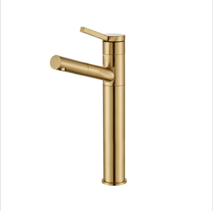 Bathroom Basin Gold Copper Faucets Mixers Taps