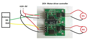 4 륜구동 교육 로봇 로봇 키트 휴대 아두 이노 플랫폼 - Product Image 6