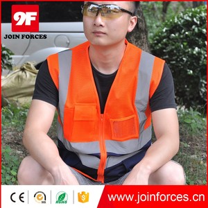 Gilet <span class=keywords><strong>di</strong></span> <span class=keywords><strong>Sicurezza</strong></span> Riflettente 9F Senza Maniche 100% Poliestere per <span class=keywords><strong>Sicurezza</strong></span> Stradale e <span class=keywords><strong>sul</strong></span> <span class=keywords><strong>Lavoro</strong></span> - Product Image 5