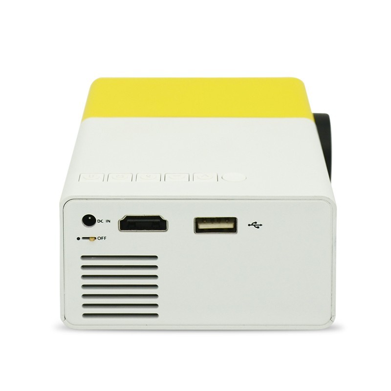 NOUVEAU YG300 Résolution Intégré batterie accueil mini LED projecteur