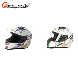 Plegable Flip up cascos para motocicleta <span class=keywords><strong>con</strong></span> doble <span class=keywords><strong>visera</strong></span> fibra de vidrio <span class=keywords><strong>casco</strong></span> de seguridad - Product Image 4