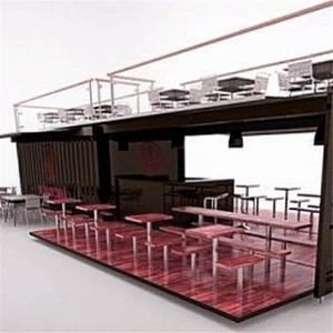 Hysun المنقولة المحمولة المنبثقة تصميم منزل حاوية مقهى مقهى تصنيع المصنع مباشرة بيع - Product Image 5