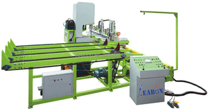 Máquina cortadora de madera automática, QMJ-50-300 de molino de sierra de madera ligero CNC