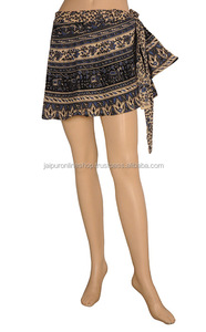 กระโปรงชายหาดสั้นสำหรับผู้หญิง,กระโปรงสั้นแบบพันรอบสำหรับฤดูร้อน - Product Image 2
