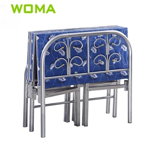 High Quality <strong>Adjustable</strong> Hotel Furniture Iron Steel Hospital <strong>Single</strong> Folding <strong>Bed</strong> - Product Image 3