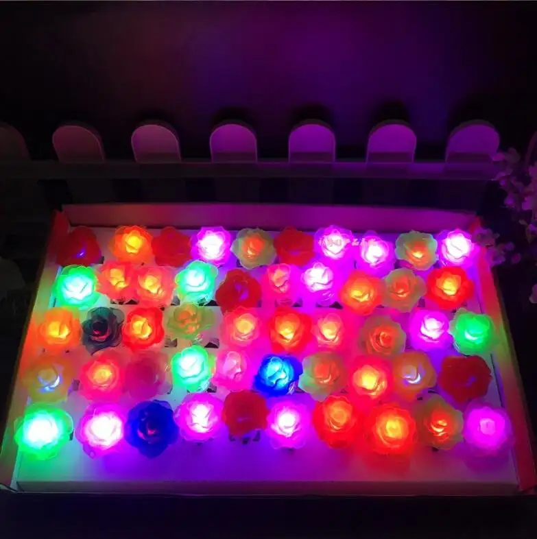 2018 alibaba China Soft Jelly Glowing In The Dark Flashing LED finger Rings Bright Led Flashing Rings