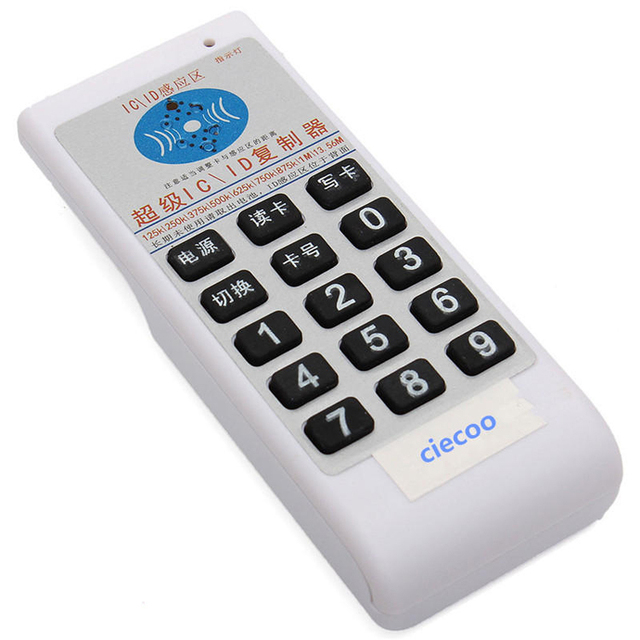 Handheld Dual Frequency RFID Cloner 125KHz/13.56MHz Access Control Card Copier Duplicator