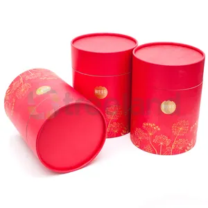 Private Print Design Cylindrical Paper Box Packaging Cylindrical Boxes