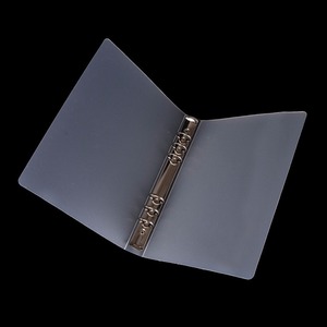 عالية الجودة من البلاستيك الموثق <span class=keywords><strong>6</strong></span> مشبك حلقي مجلد ملفات الجملة A5 عصابة الموثق - Product Image 3