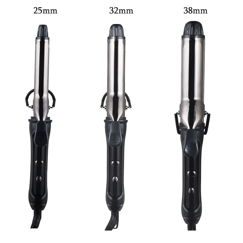 38mm big size hair curler private label hair curling iron curling wand