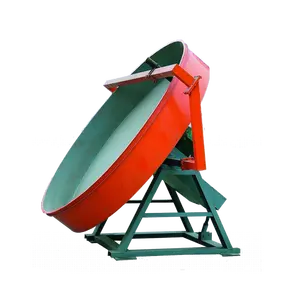 Animal Manure Water Soluble Dap Fertilizer Making Machine price Litter Disk Granulator Process for Fertilizer