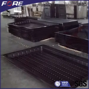 4x8 Grow Tray White Black 2x4 4x4 4x8 ABS Plastic Hydroponic Fodder Flood Grow Trays For Sale