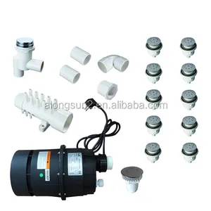 60-02 spa air jet kit spa Stainless Steel air jet nozzle with or without air blower