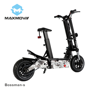 Scooter Eléctrico Plegable para Adultos, Económico, con Certificación E-mark, 2000W, Alta Velocidad, Modelo <span class=keywords><strong>Bossman</strong></span>, con Patrón de Camuflaje, Color Negro - Product Image 4