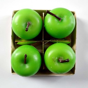 Candela Profumata a Forma di Frutta Fantasiosa: Fragola, Mela, Arancia per Decorazioni Festive - Product Image 2