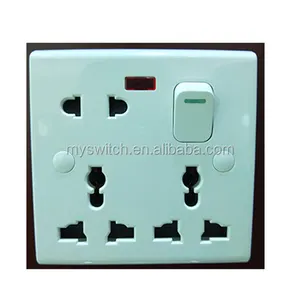 Universal 13Amp 8 Pin Switched Universal Socket