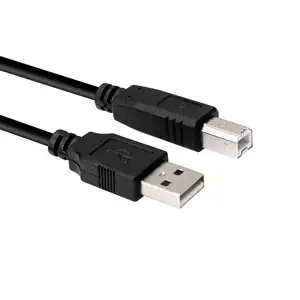 Cable USB 2,0 A macho A B macho para impresora, Cable USB de alta velocidad para Escáner de impresora