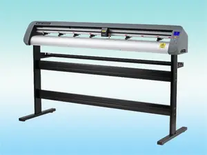 Preto e branco máquina de plotter de corte fornecedor