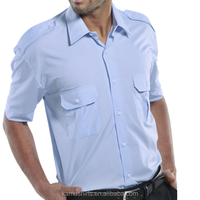 Uniformes de pilote de ligne, chemise blanche pour hommes et femmes