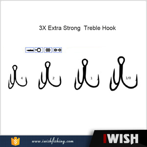 Esche Applicazione Super Ago Punti di Latta Finitura <span class=keywords><strong>4X</strong></span> Pesca Treble Ganci - Product Image 2