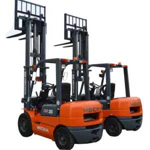 Carretilla elevadora diésel de 3 toneladas a la venta | Carretilla elevadora de manipulación de papel 4x4 con motor diésel para trabajo pesado - Product Image 1
