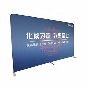 Custom Portable Trade Show Print <strong>Backdrop</strong> Banner Tension Fabric Tube Display Pillow Case Photography Stand <strong>Frame</strong> - Product Image 2