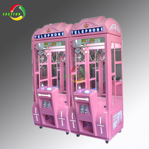 Nouvelle machine à attraper les peluches rose adorable avec griffe téléphonique - Product Image 5
