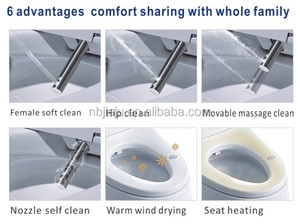 Интеллектуальное электрическое сиденье для унитаза и биде - Product Image 3