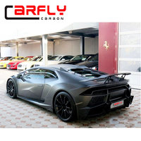 Kit carrosserie en fibre de carbone réplique Carfly Carbon M Style pour Huracan Spyder LP610-4 - Léger, finition transparente